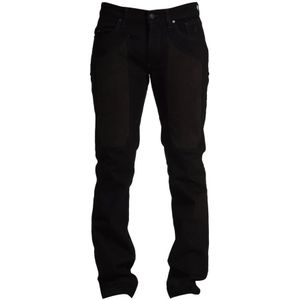 Jeckerson, Slim Zwart Rinse Jeans Zwart, Heren, Maat:W42