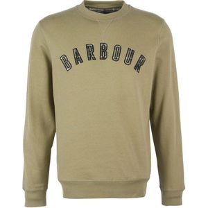 Barbour, Sweatshirts & Hoodies, Heren, Groen, 2Xl, Katoen, Klassieke Crew Neck Sweatshirt