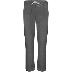 Les Deux, Broeken, Heren, Grijs, 2Xl, Broek met elastische taille en achterzakken