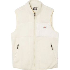 Dickies, Rode Chute Vest - Ecr 1 Wit, Heren, Maat:XL