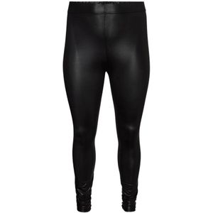 Vero Moda, Broeken, Dames, Zwart, S, Polyester, Vmshiny Leggings - Curve Zwart | Freewear Zwart