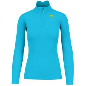 Karpos, Truien, Dames, Blauw, XL, Blauwe Atoll Kant Sweatshirt