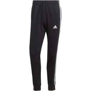 Adidas, Broeken, Heren, Zwart, XL, Katoen, Zwarte Essentials Fleece Broek