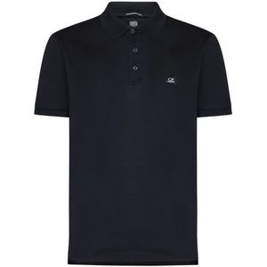 C.p. Company, Polo Shirts Blauw, Heren, Maat:M