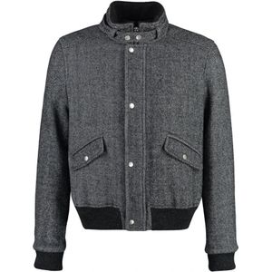 Isabel Marant, Jassen, Heren, Grijs, M, Wol, Peter Wool Bomber Jack