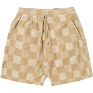 Universal Works, Korte broeken, Heren, Beige, W32, Katoen, Shorts