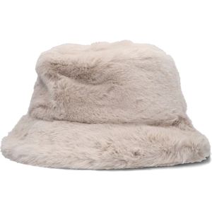 Stand Studio, Accessoires, Dames, Beige, M, Fluffy Bucket Hat Wera