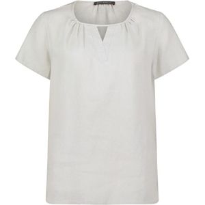 Betty Barclay, Blouses & Shirts, Dames, Grijs, XL, Elegante Blouse met Ruches