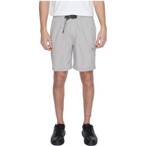 Columbia, Korte broeken, Heren, Grijs, M, Heren Bermuda Shorts Lente/Zomer Collectie