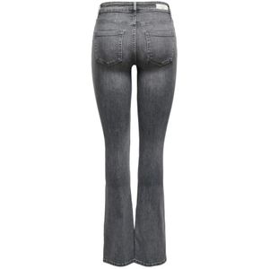 Only, Jeans, Dames, Grijs, M L32, Denim, Dames Grijze Jeans