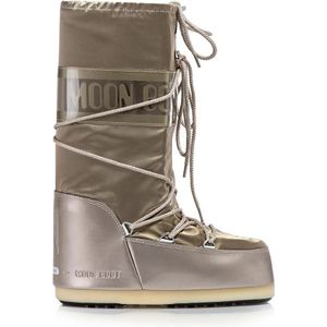 Moon Boot, Schoenen, Dames, Grijs, 34 EU, Icon Dames Sneeuwlaarzen