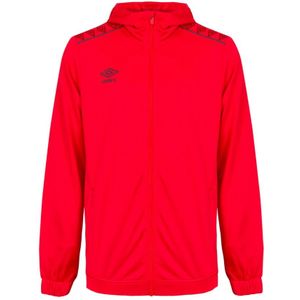 Umbro, Jassen, Heren, Rood, 2Xl, Polyester, Teamwear Jas