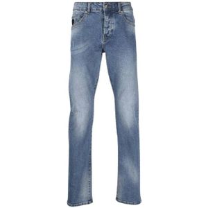 John Richmond, Jeans, Heren, Blauw, W31, Katoen, Stijlvolle Slim Fit Jeans