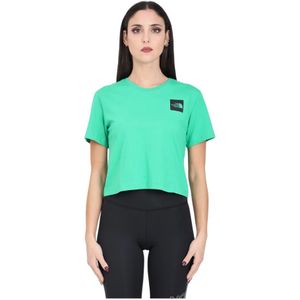 The North Face, T-Shirts Groen, Dames, Maat:XS