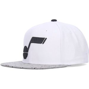 Mitchell & Ness, Accessoires, Heren, Wit, ONE Size, NBA Cement Top Snapback Pet