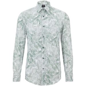 Hugo Boss, Overhemden, Heren, Groen, 4Xl, Hugo Boss-Hemd