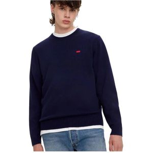 Levi's, Sweatshirts & Hoodies, Heren, Blauw, M, Sweatshirt