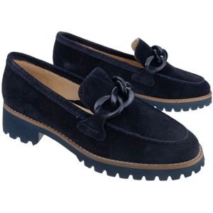 ara, Schoenen, Dames, Blauw, 42 EU, Leer, Elegante Kent damesloafer