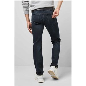 Meyer, Jeans, Heren, Blauw, W35 L34, Regular Fit Jeans met Super-Stretch Stof