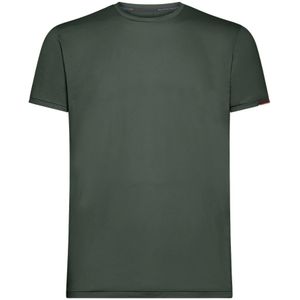 Rrd, Tops, Heren, Groen, M, Groene Oxford Logo T-shirt Polo