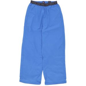 Tommy Hilfiger, Baggy Taping Trackpant Meridian Blue Blauw, Dames, Maat:2XS