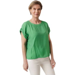 Caroline Biss, Blouses & Shirts, Dames, Groen, XL, Groene Statement Mouw Top