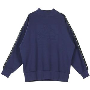 Kappa, Sweatshirts & Hoodies, Heren, Blauw, XL, Sweatshirts