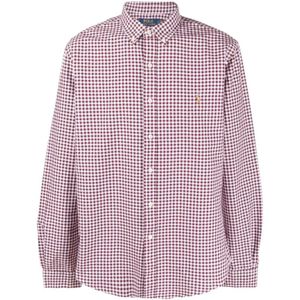 Ralph Lauren, Overhemden, Heren, Paars, L, Katoen, Paarse Shirts voor Mannen Aw 24