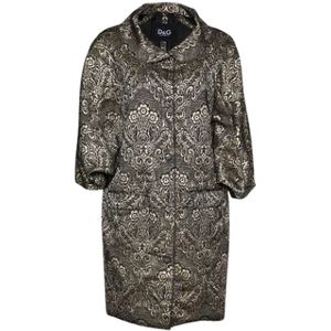 Dolce & Gabbana Pre-owned, Pre-owned Fabric outerwear Zwart, Dames, Maat:M