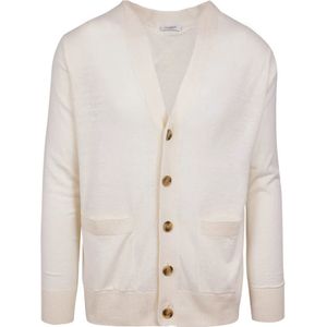 Paolo Pecora, Cardigan Beige, Heren, Maat:M