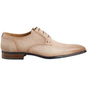 Giorgio, Schoenen, Heren, Beige, 41 1/2 EU, Stijlvolle Net Schoenen