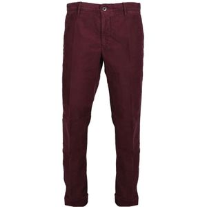 Incotex, Chino Rood, Heren, Maat:W32 L34