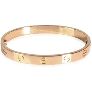 Cartier Vintage, Pre-owned Rose Gold bracelets Beige, Dames, Maat:ONE Size