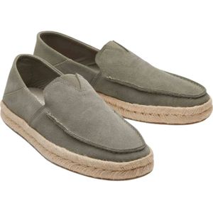 Toms, Schoenen, Heren, Groen, 45 EU, Alonso Rope Loafers Olijf