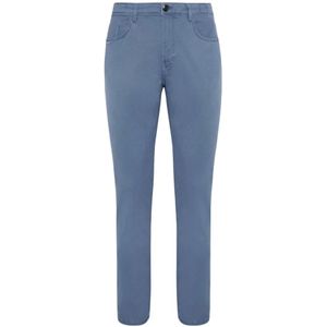 Boggi Milano, Jeans, Heren, Blauw, W30, Katoen, Jeans