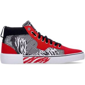 Etnies, Schoenen, Heren, Veelkleurig, 39 EU, Hoge Rebel Sports Skate Schoenen Rood/Wit/Zwart