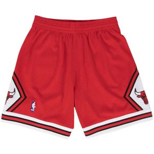 Mitchell & Ness, Korte broeken, Heren, Rood, S, Polyester, Shorts