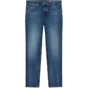 Marc O'Polo, Jeans, Heren, Blauw, W36 L30, Katoen, Jeans model Sjöbo gevormd