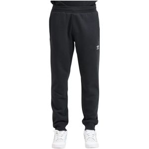 Adidas Originals, Broeken, Heren, Zwart, S, Katoen, Zwarte Essentials Broek met Trefoil