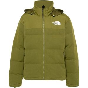 The North Face, Groene Jassen voor Buitenavonturen Groen, Heren, Maat:L