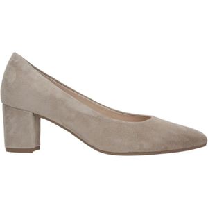 Gabor, Taupe Suede Zomer Pump Beige, Dames, Maat:42 1/2 EU