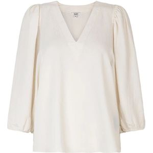 mbyM, Off-white V-hals blouse Antoni Wit, Dames, Maat:XS