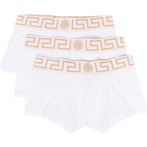 Versace, Au 10326A232741A81H Boxer Wit, Heren, Maat:S