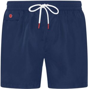 Kiton, Badkleding, Heren, Blauw, 2Xl, Polyester, Blauwe Polyester Swim Boxer Shorts