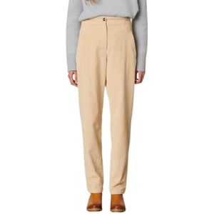 Vanessa Bruno, Velvet Budapest Broek - Beige Beige, Dames, Maat:M