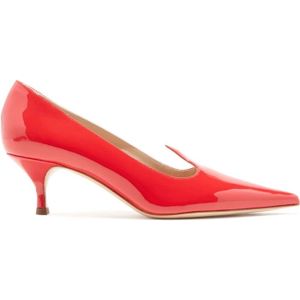 Casadei, Rode Patentleren Divina Pump Rood, Dames, Maat:39 1/2 EU