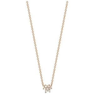 Ginette NY, Diamond Mini Star ketting Geel, Dames, Maat:ONE Size