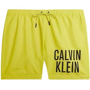 Calvin Klein, Badkleding, Heren, Geel, XL, Polyester, Intense Power Sportiee Zwembroek