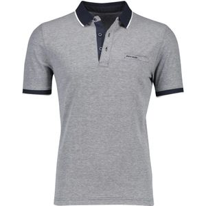 Pierre Cardin, Grijze poloshirt met korte mouwen Grijs, Heren, Maat:XL