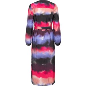 &Co Woman, Kleedjes, Dames, Veelkleurig, XS, Watercolor Line S-Pink Jurk